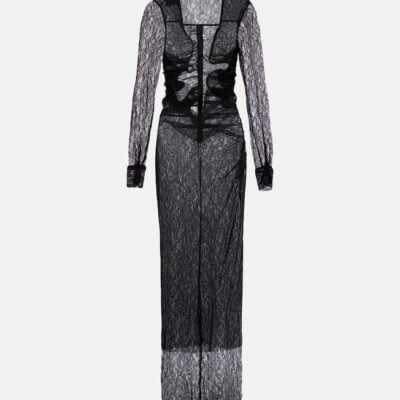 Christopher Esber Venus Sheer Lace Gown