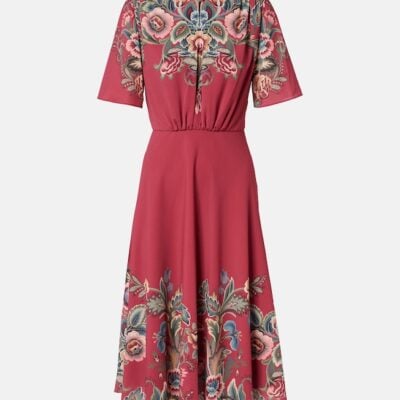 Etro Paisley Crêpe Jersey Maxi Dress