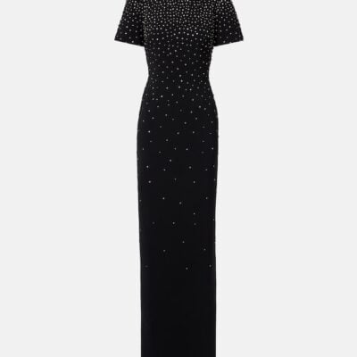 Carolina Herrera Crystal-Embellished Gown