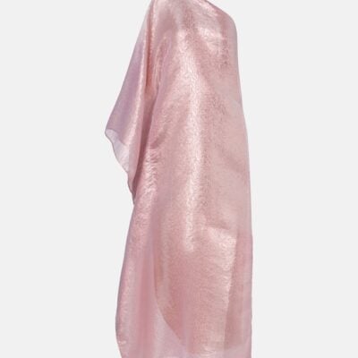 Taller Marmo Betsy One-Shoulder Fil Coupé Gown
