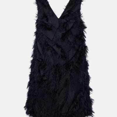 Brunello Cucinelli Fringed Minidress