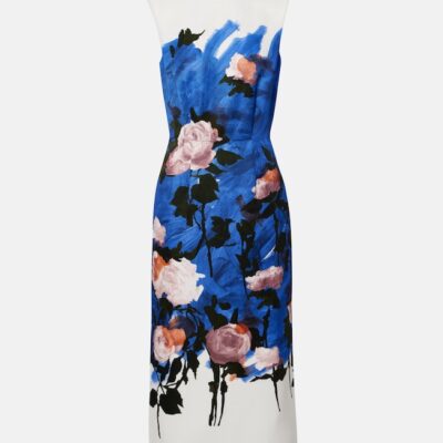 Erdem Floral Cotton-Blend Midi Dress