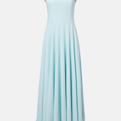 Costarellos Aldina Embellished Crêpe Cocktail Dress