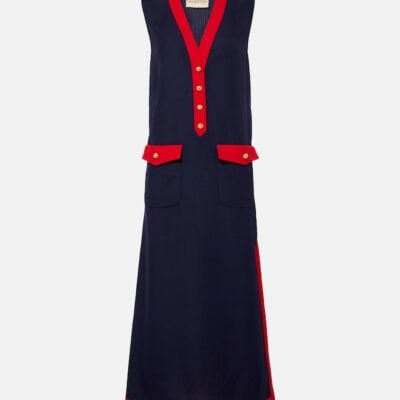 Valentino Vlogo Midi Dress