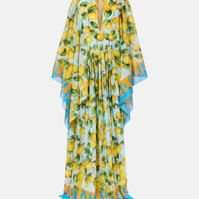 Dolce&Gabbana Taormina Printed Cotton Kaftan