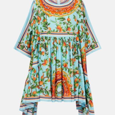 Dolce&Gabbana Printed Cotton Kaftan