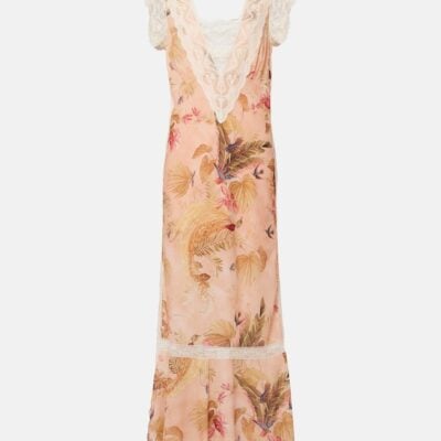 Zimmermann Ascension Floral Cotton Midi Dress