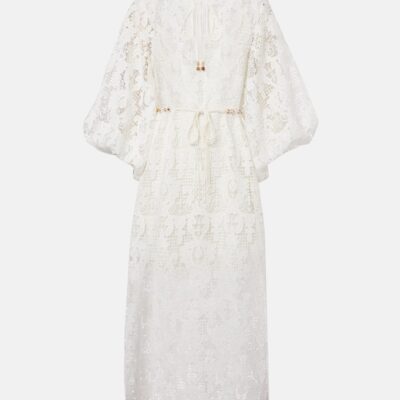 Zimmermann Coco Lace Midi Dress