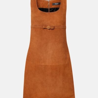 Versace Suede Minidress