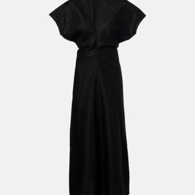 Toteme Gathered Maxi Dress