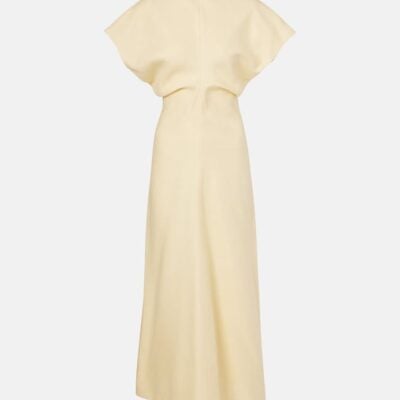 Toteme Draped Maxi Dress
