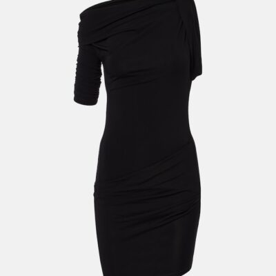 Jacquemus Drapeado Jersey Minidress