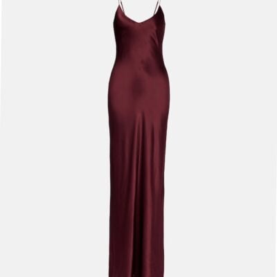Nili Lotan Cami Silk Charmeuse Gown