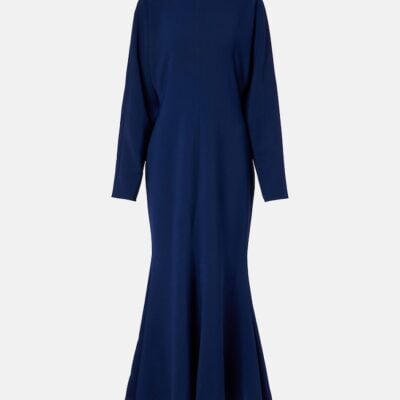Costarellos Crêpe Maxi Dress