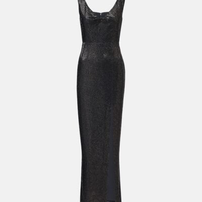 Roland Mouret Embellished Crêpe Gown