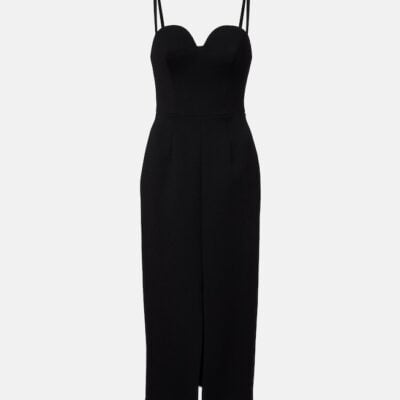 Givenchy New Fury Wool-Blend Bustier Dress
