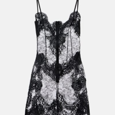 Dolce&Gabbana Sheer Lace Minidress