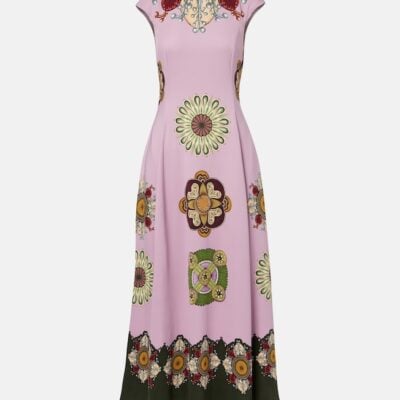 La Doublej Park Ave Printed Maxi Dress