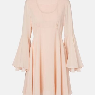 Chloé Silk Georgette Minidress