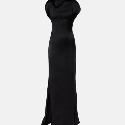Victoria Beckham Crêpe Satin Gown