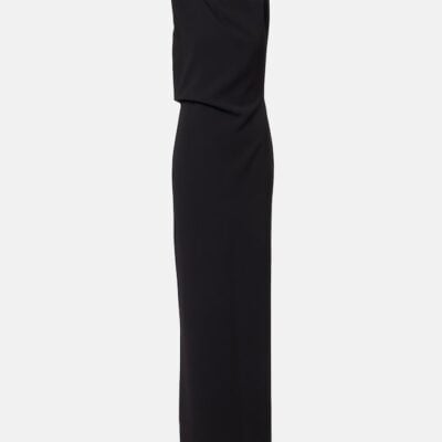 Max Mara Pentola Asymmetric Maxi Dress