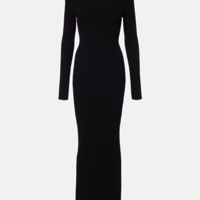 Max Mara Wool And Cashmere-Blend Maxi Dress
