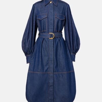 Zimmermann Denim Midi Dress