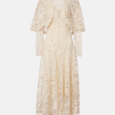 Zimmermann Memento Lace Midi Dress