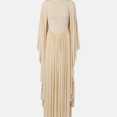 Zimmermann Memento Pleated Velvet Gown