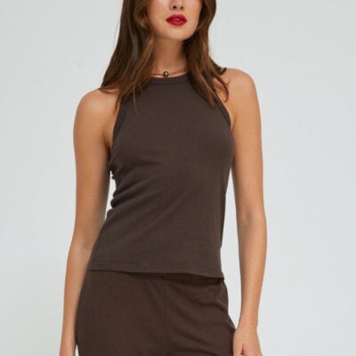 Americano Cotton Racer Tank
