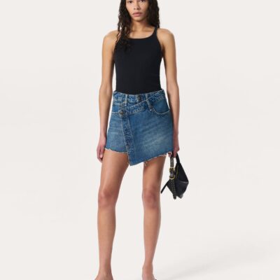 Belina Denim Mini Skort