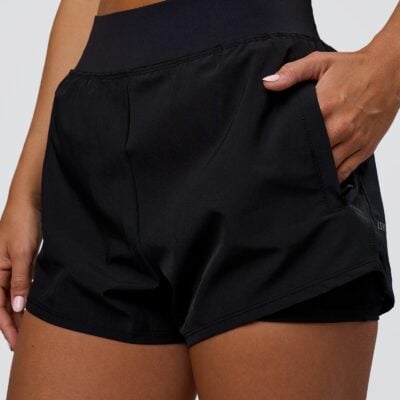 Challenger 3" Lined Performance Shorts - Black | LSKD