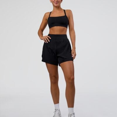 Challenger 5" Lined Performance Shorts - Black | LSKD