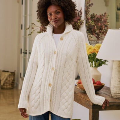 COTSWOLDS Ivory, Pure Italian Cotton
