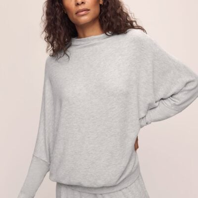 Cozy Time Mock Neck Pullover