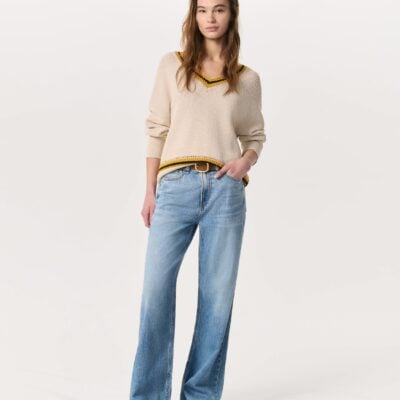 Featherweight Logan Wide-Leg Jeans