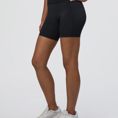 Fusion Ultra High-Rise 6" Short Pockets - Black | LSKD