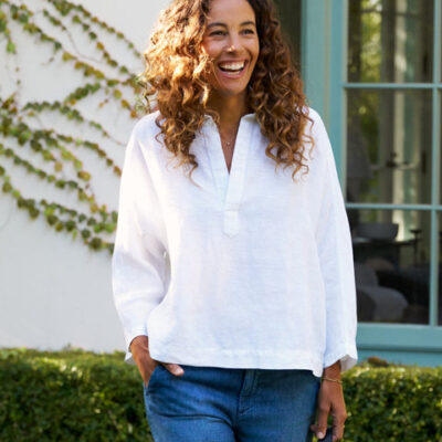 GABI White, Washed Linen