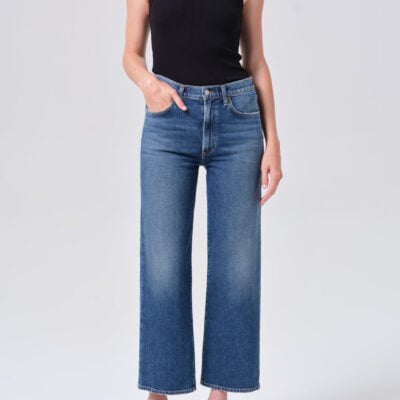 Harper Crop Jean (Weightless Stretch) in River