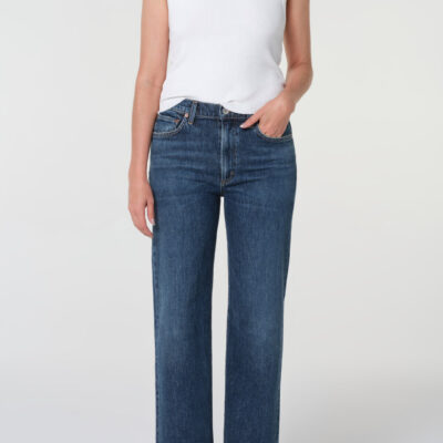 Harper Straight Jean (Stretch) Petite in Tempo