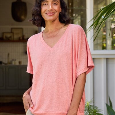 Iris Jersey T-Shirt Dusty Coral