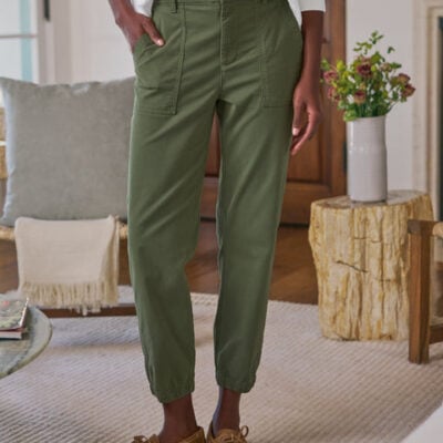 JAMESON Army, Italian Peached Twill