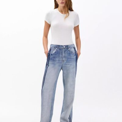 Miramar Wide-Leg Track Pants