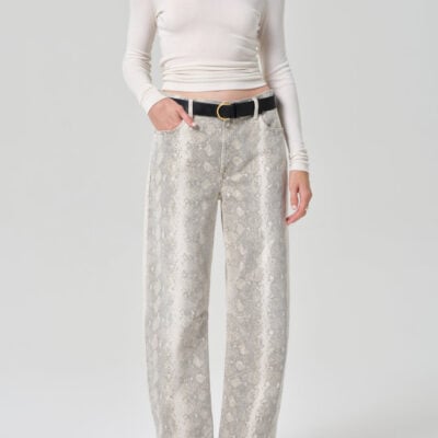 Miro Long Relaxed Jean in Python