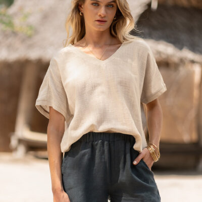 Montego Cotton Top Stone