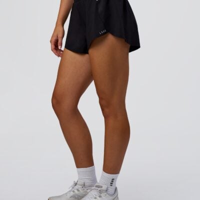 Pacer 3" Running Short - Black | LSKD