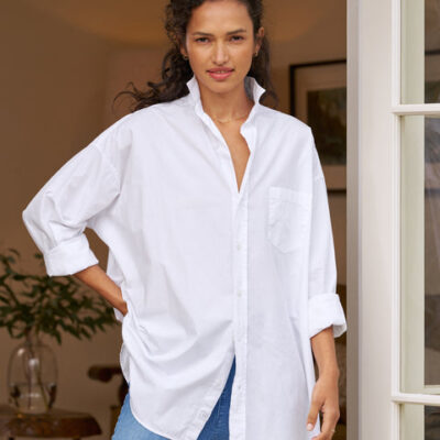 SHIRLEY White, Everyday Poplin