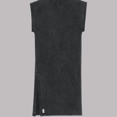 The Dark Faded Long Batwing Dress