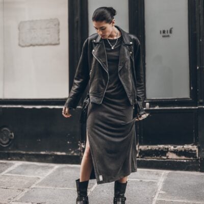 The Dark Faded Longsleeve Dress