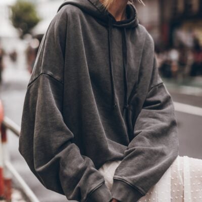 The Dark Faded Oversized Hoodie
